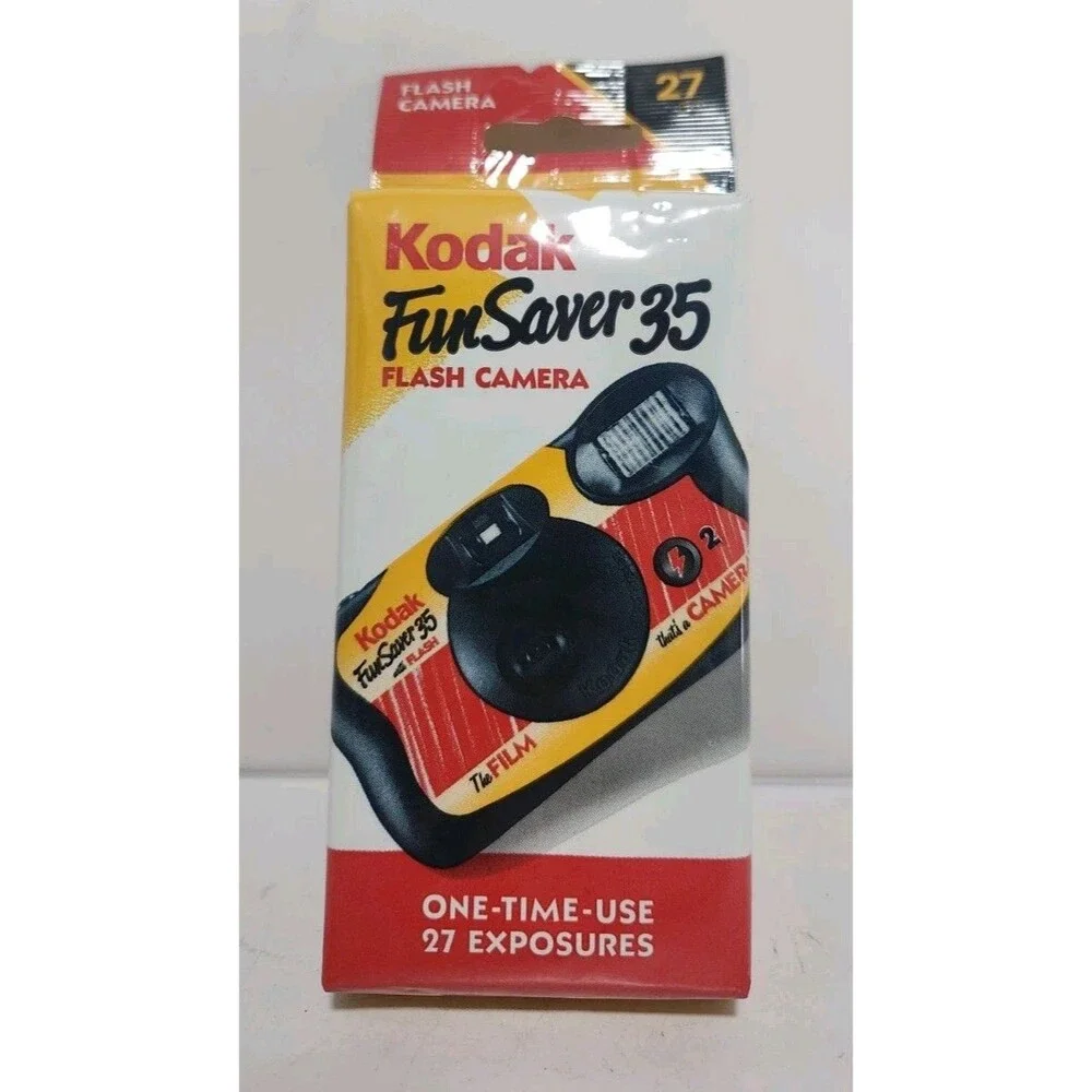Kodak FunSaver 35mm Single Use Film Camera, 6 pack, Party Pack - EXPIRED